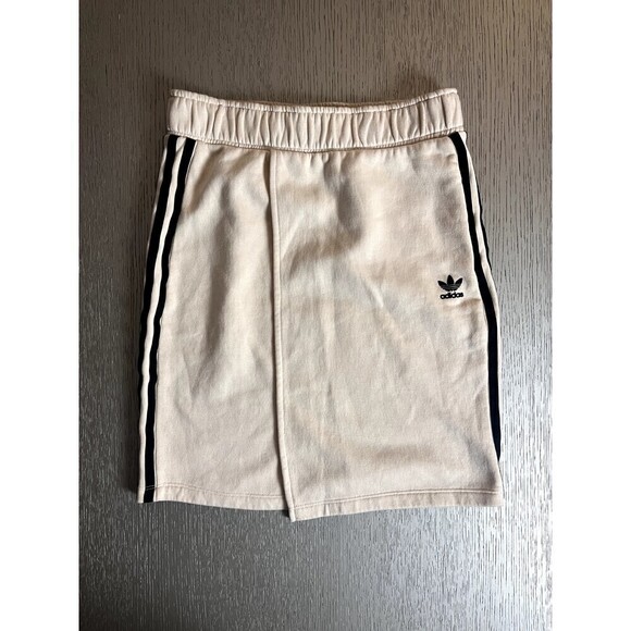Adidas Originals BRKLYN Heights Wrap Front Mini Skirt Size Small New - Picture 1 of 6